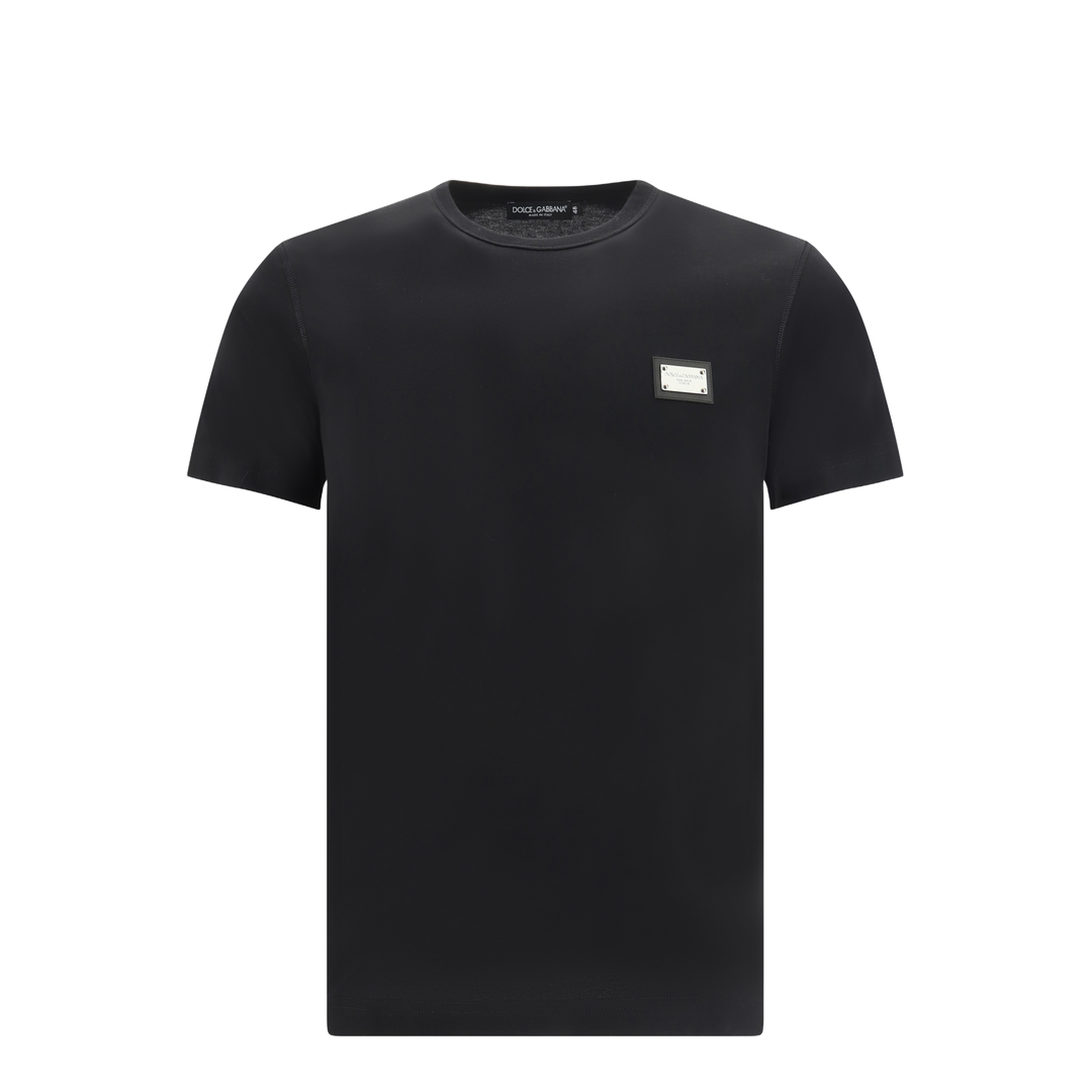 MAYFEYR - Dolce & Gabbana - Cotton T-Shirt With Logo - G8PT1TG7F2I
