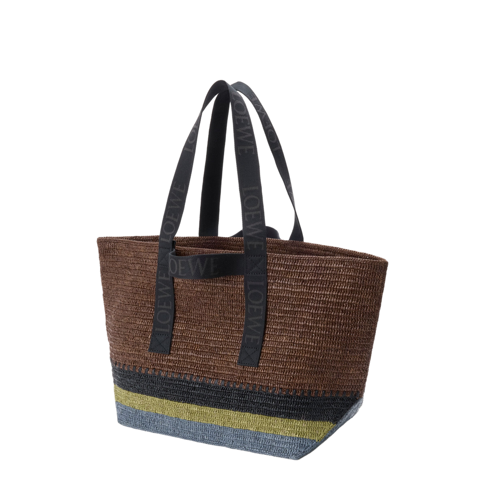 Fold Rafia Tote Bag
