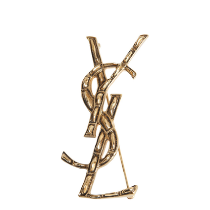 CASSANDRE Crocodile Brooch in Metal in Gold