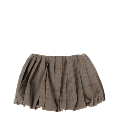 MAYFEYR - Miu Miu - Embroidered Wool Mini Skirt - MG2735SOOO1949F0005