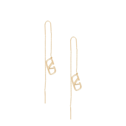 VLogo Signature Earrings in Gold