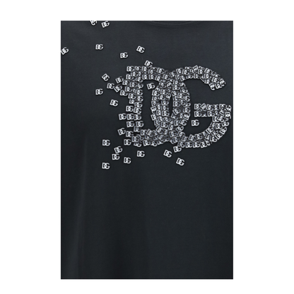 MAYFEYR - Dolce & Gabbana - Cotton T-Shirt With Logo - G8PN9TG7P9Z