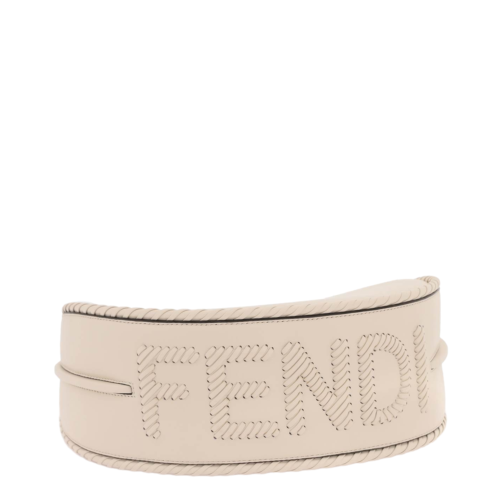 Fendigraphy Small Leather Top Handle Bags - Beige