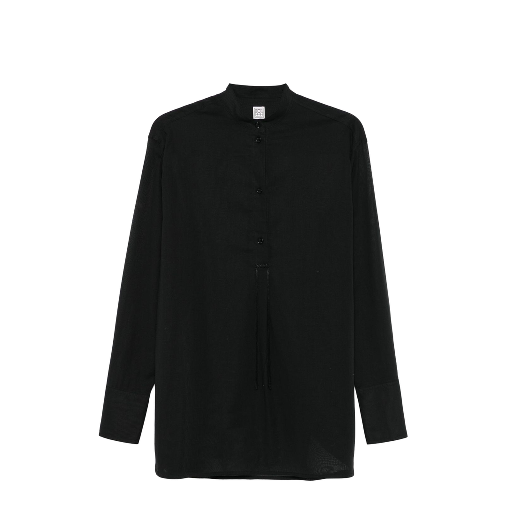 Stand Collar Organic Cotton Shirt