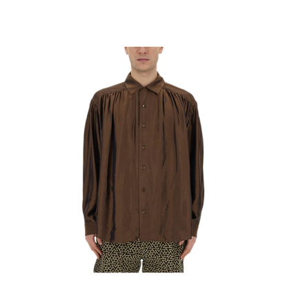 MAYFEYR - AïE - Oversize Shirt - NS943CBROWN
