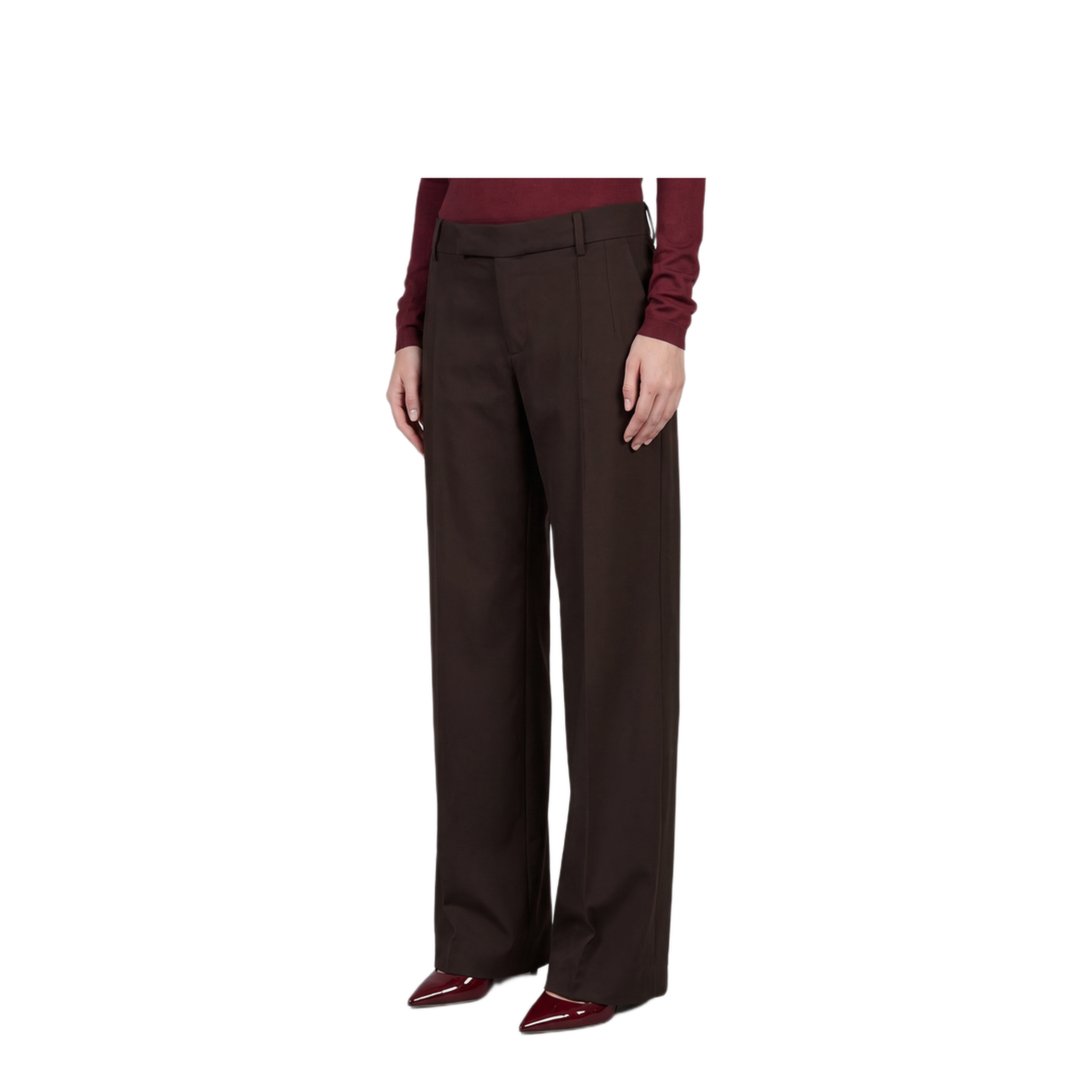 MAYFEYR - Federica Tosi - Wide Leg Frescolana Trousers - 3080430869