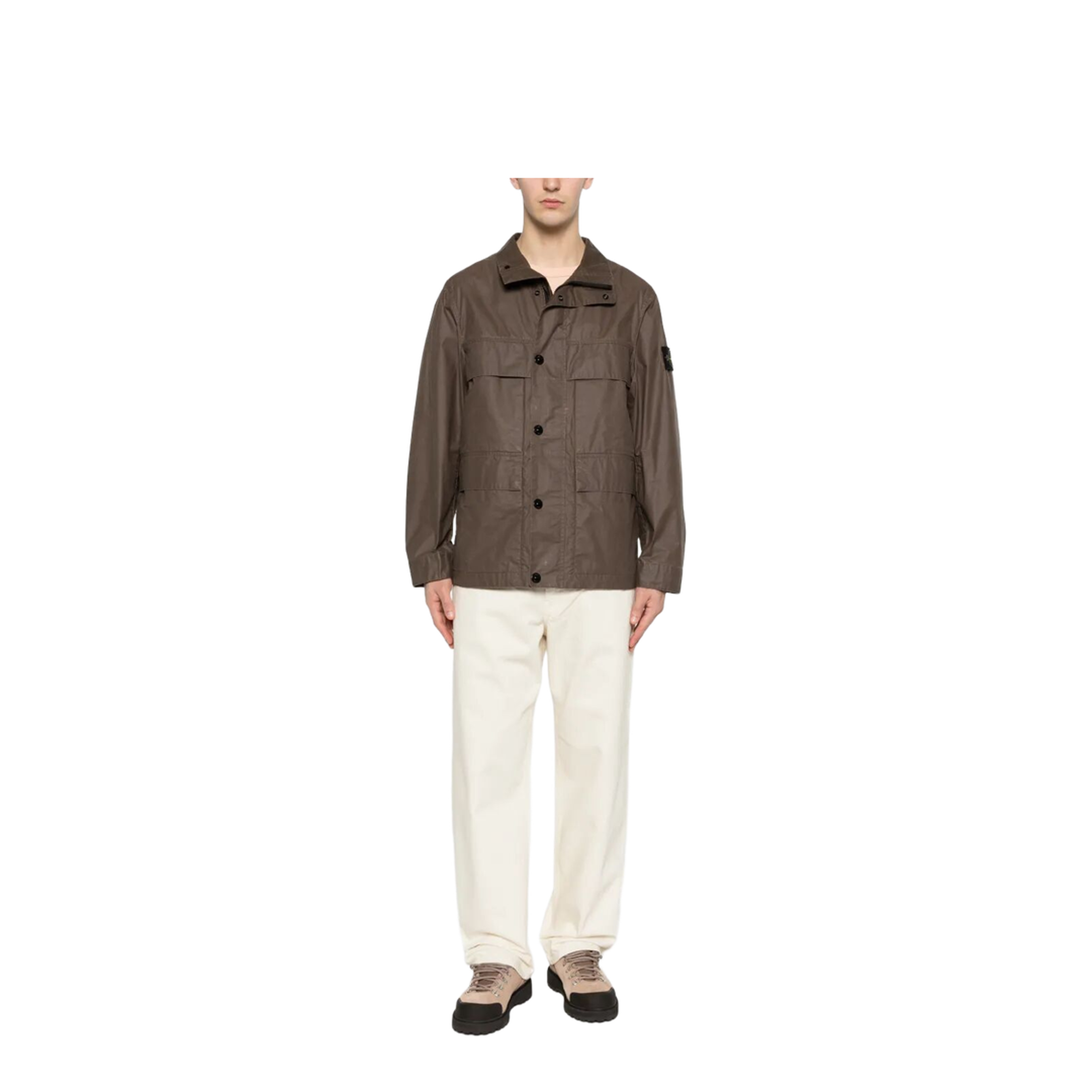 MAYFEYR - Stone Island - Waxed Pigment Cotton Tela Field Jacket - L1S154100024S0290