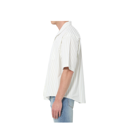 MAYFEYR - Ami Paris - Striped Boxy Shirt - HSH833C00220A075
