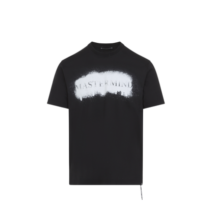 MAYFEYR - MASTERMIND WORLD - Spray Art Short Sleeve Tee - MW26SE2TS050017BLACK
