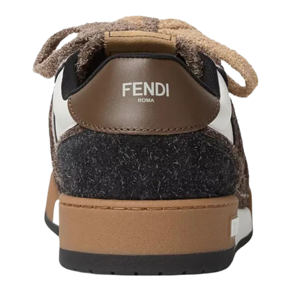 MAYFEYR - Fendi - Match Leather And Suede Sneakers - 7E1926AY1P