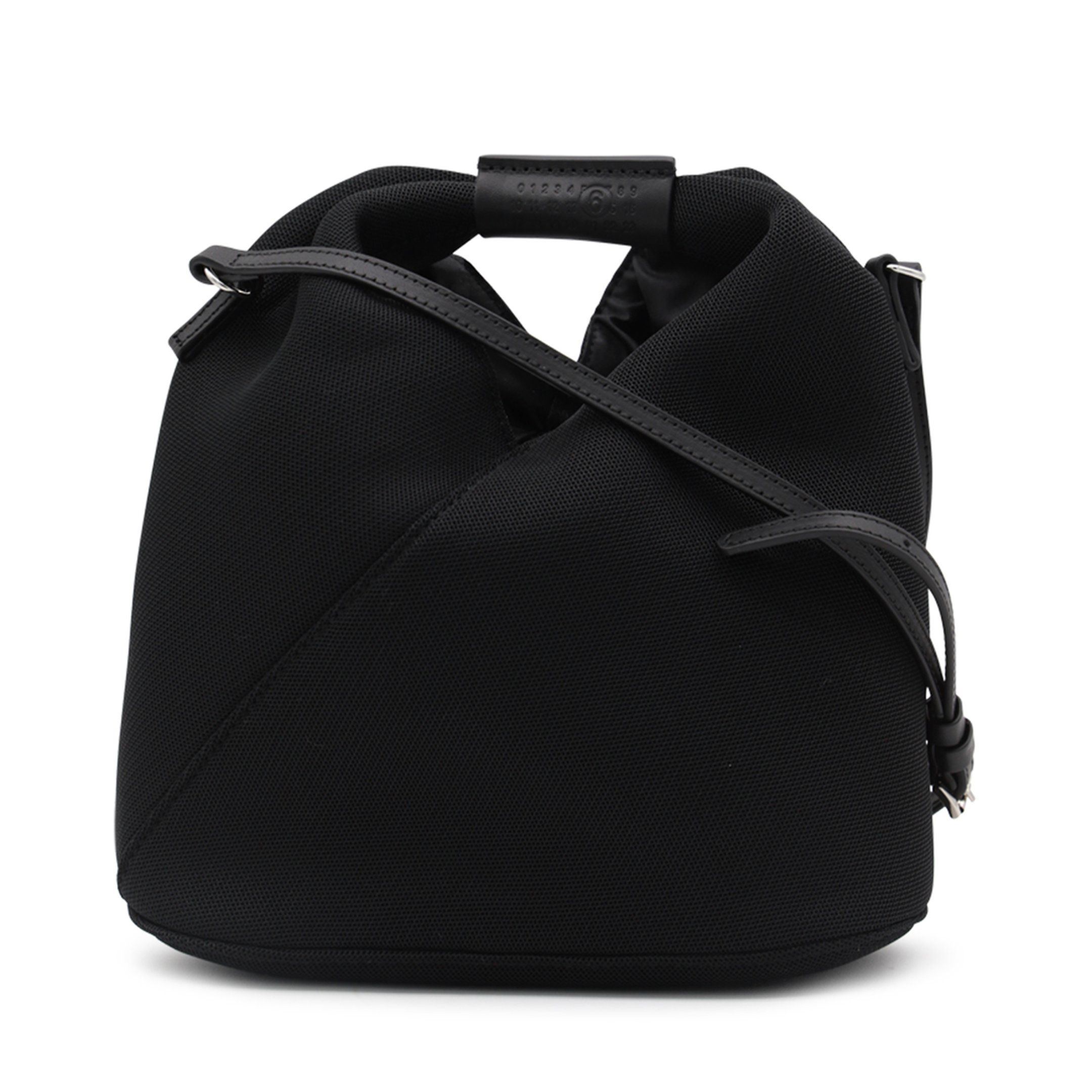 Black Mesh Crossbody Shoulder Bag