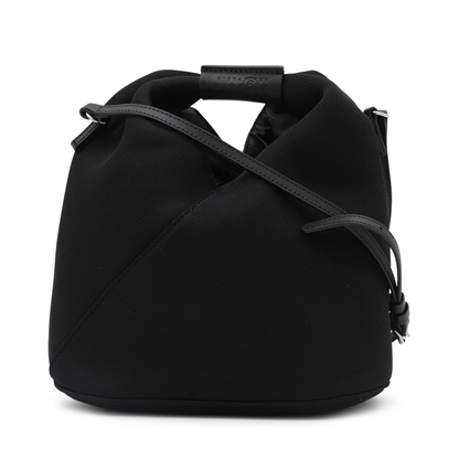 Black Mesh Crossbody Shoulder Bag