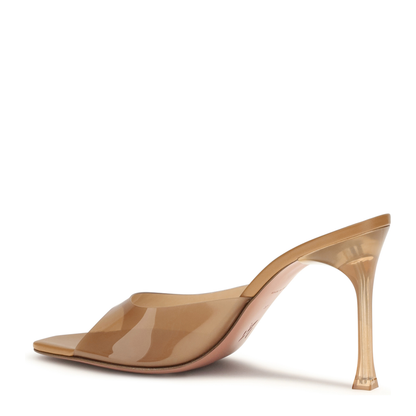 MAYFEYR - Amina Muaddi - Alexa Glass Mules Sandals - 16S366066ALE