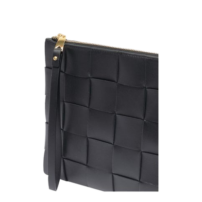 Woven Design Zip Closure Rectangle