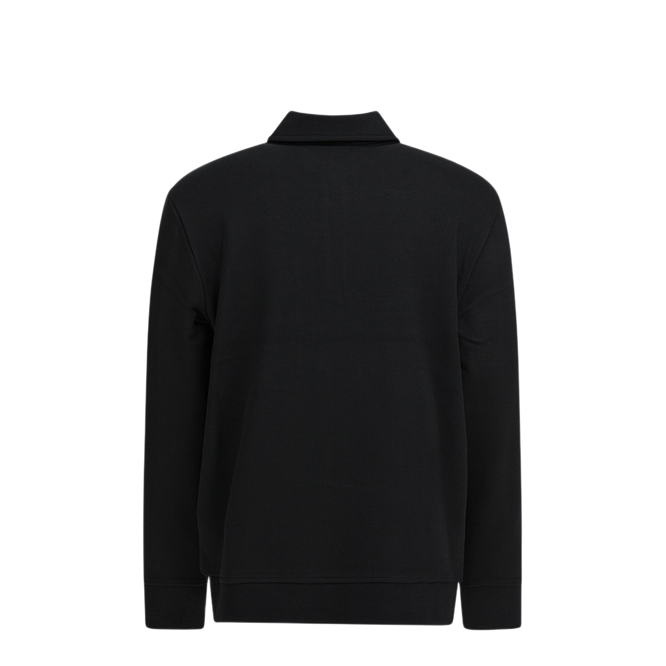 MAYFEYR - Vince - Cotton Blend Zippered Polo Shirt - M12779982A001BLK