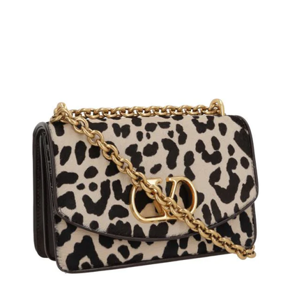 Small Shoulder Bag in Pony-Effect Calfskin