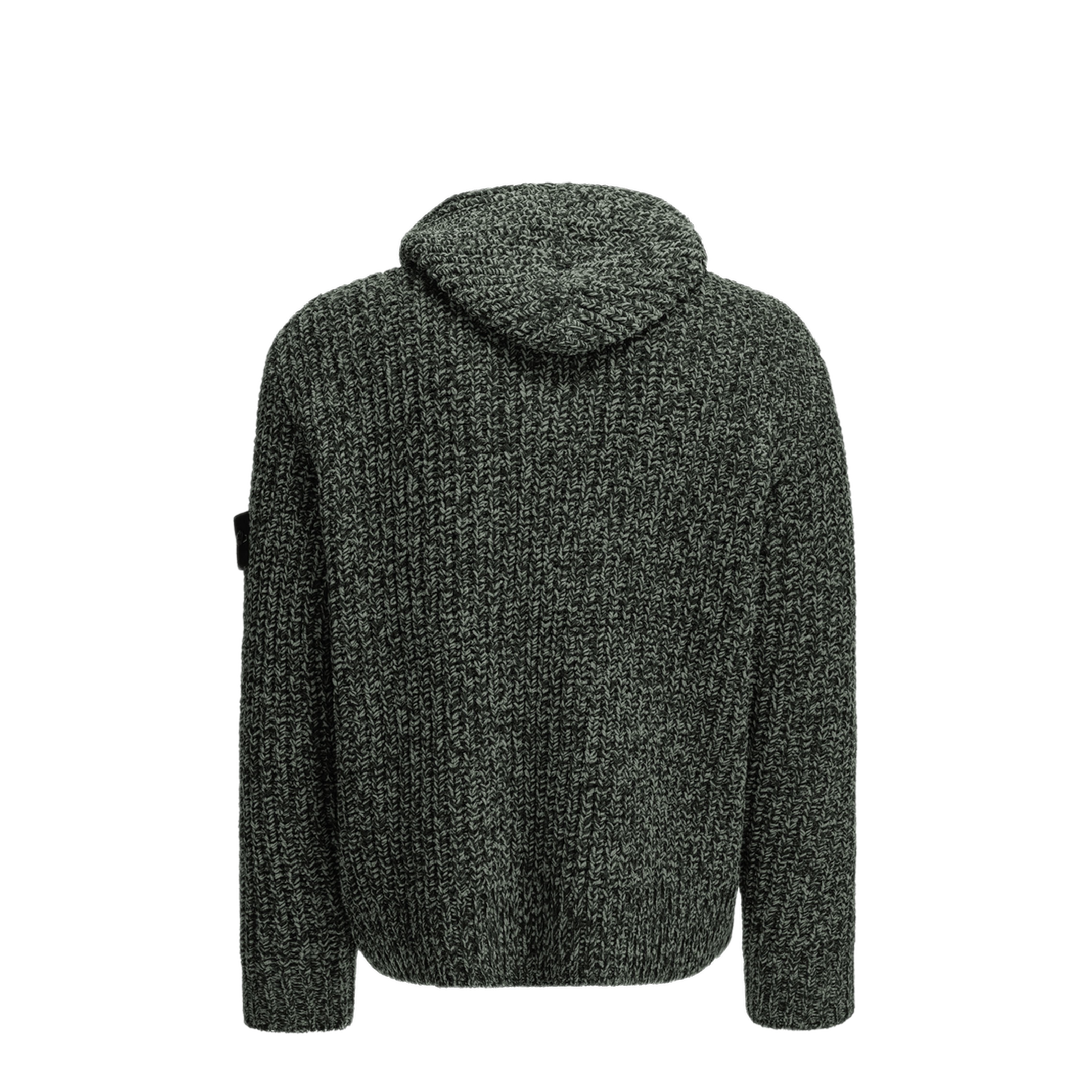 MAYFEYR - Stone Island - Zip Up Sweater Made Of Moulin Cotton - L2S155100065S0N16V0M5S