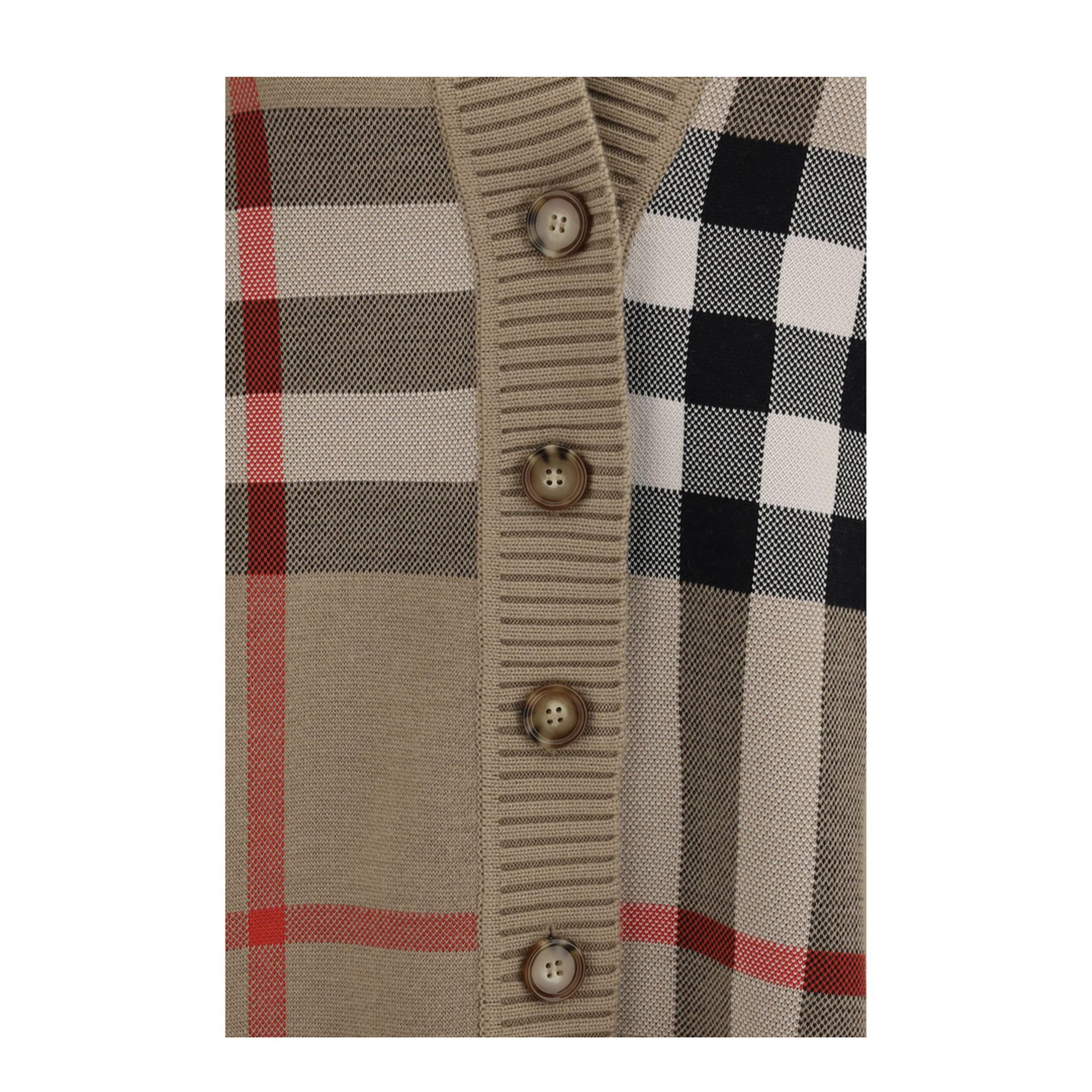MAYFEYR - Burberry - Check Archive Wool Sweater - 8039153A7026