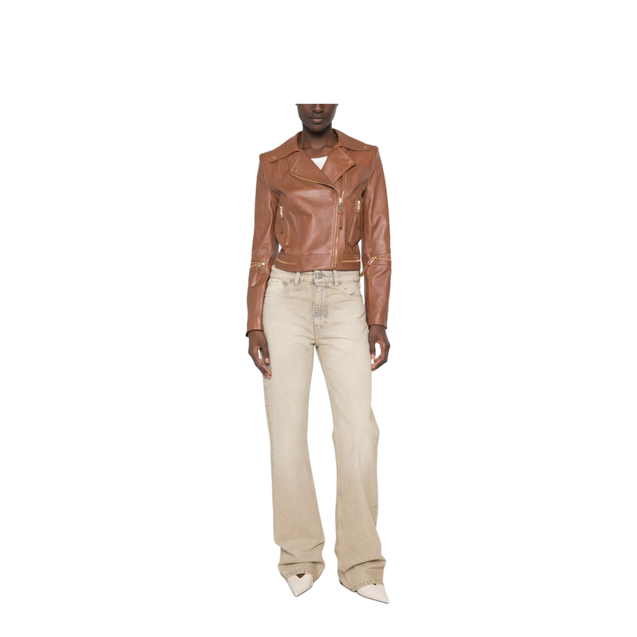 MAYFEYR - Elisabetta Franchi - Jackets Brown - GD01Z66E2FK3