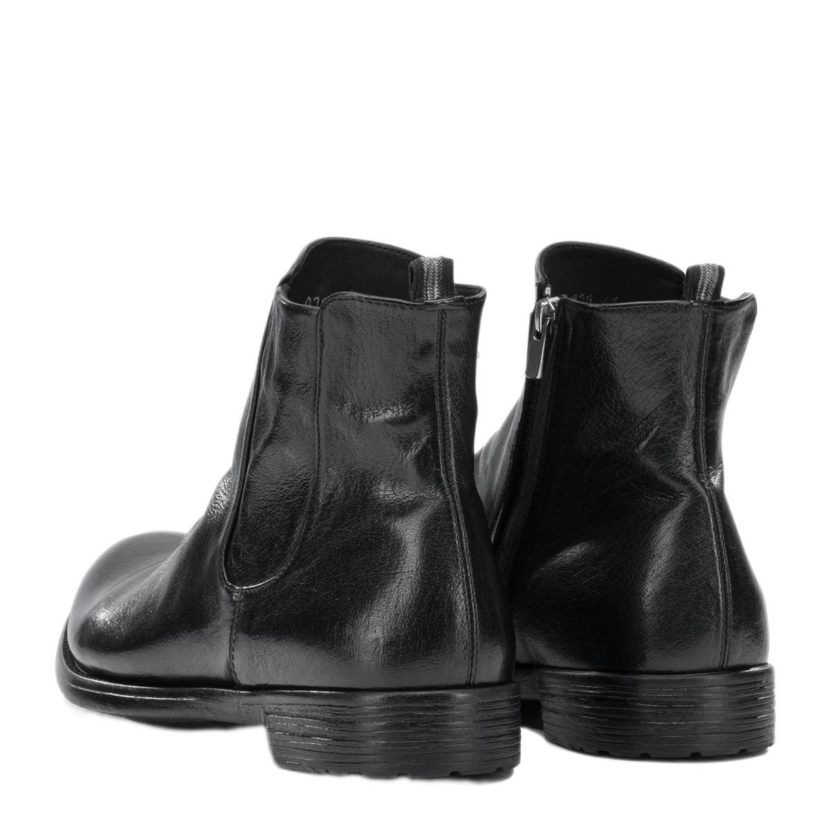 MAYFEYR - Officine Creative - Hive 036 Ankle Boots With Zipper - HIVE036IGNISTNERO