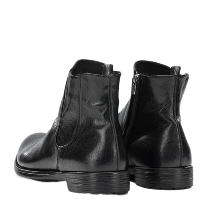 MAYFEYR - Officine Creative - Hive 036 Ankle Boots With Zipper - HIVE036IGNISTNERO
