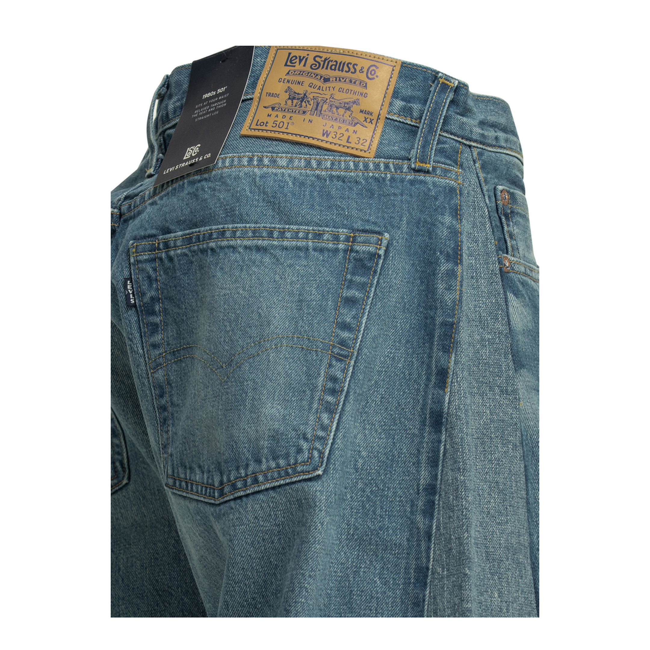 MAYFEYR - Levi's - 501 80 Customized Wide Leg Jeans - 006BZ0000