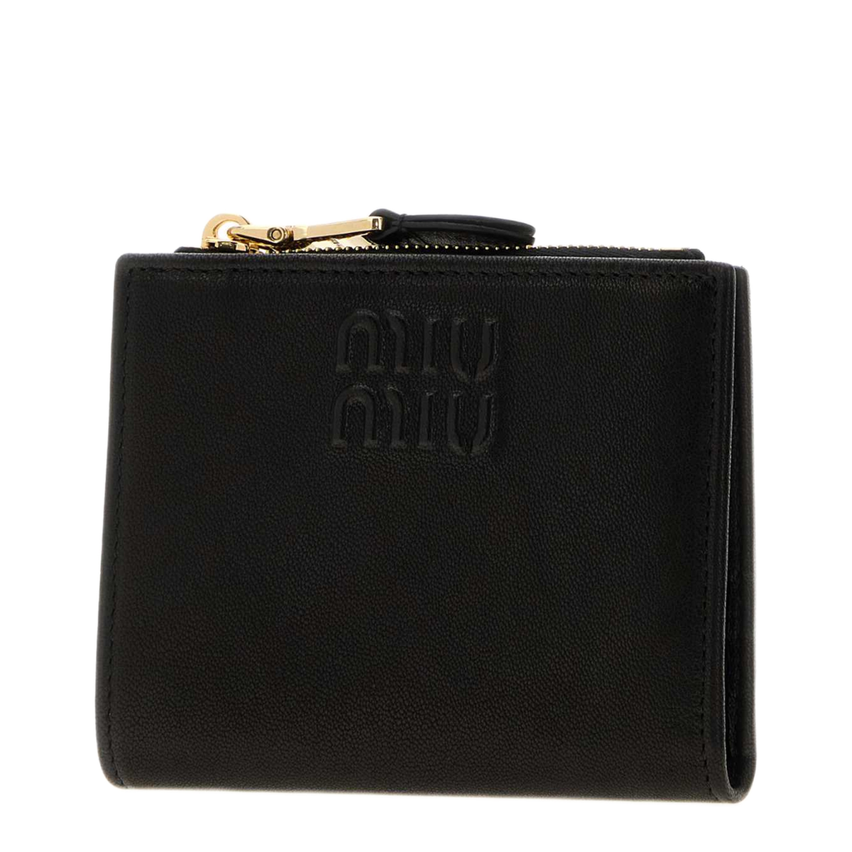 MAYFEYR - Miu Miu - Black Nappa Leather Wallet - 5ML050AEFXF0002