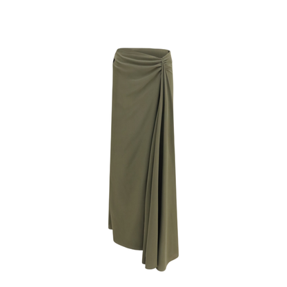 MAYFEYR - Alexander Mcqueen - Draped Long Skirt - 876822QBADT3093