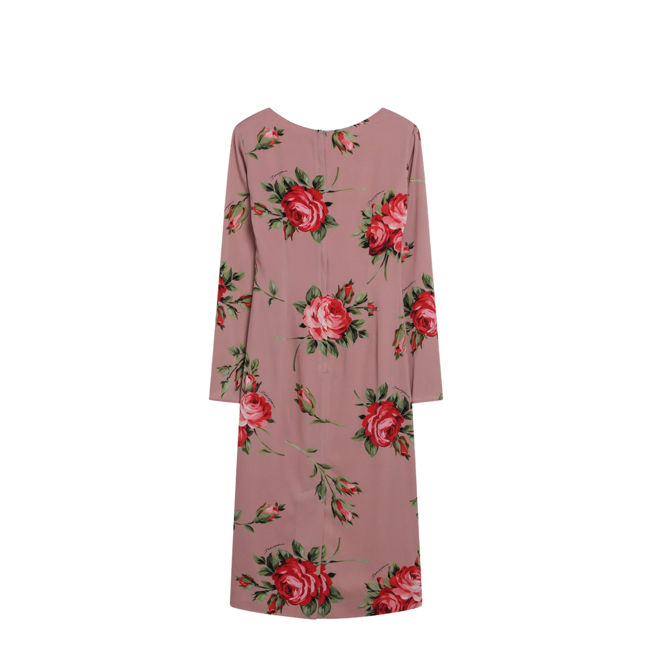 MAYFEYR - Dolce & Gabbana - Bouquet Rose Print Sheath Dress - F612TTFSA8QHF5ZN