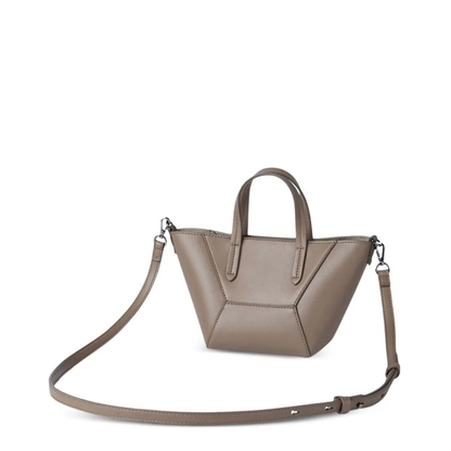 MAYFEYR - Brunello Cucinelli - Duo Mini Bag In Calfskin With Monili - MBXAD2675