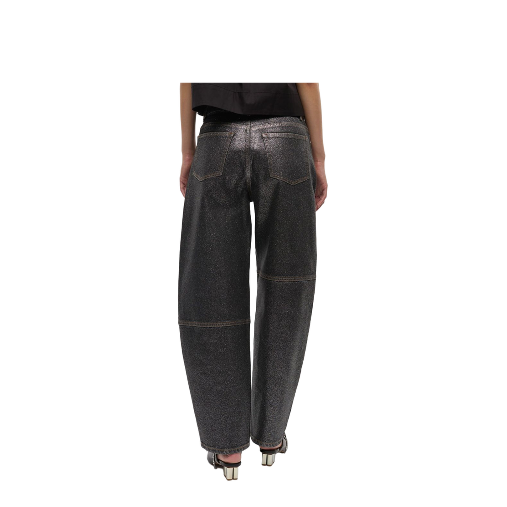 Organic Cotton Denim Jeans - Black