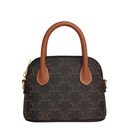 Mini Honorine in Triomphe Canvas and Calfskin