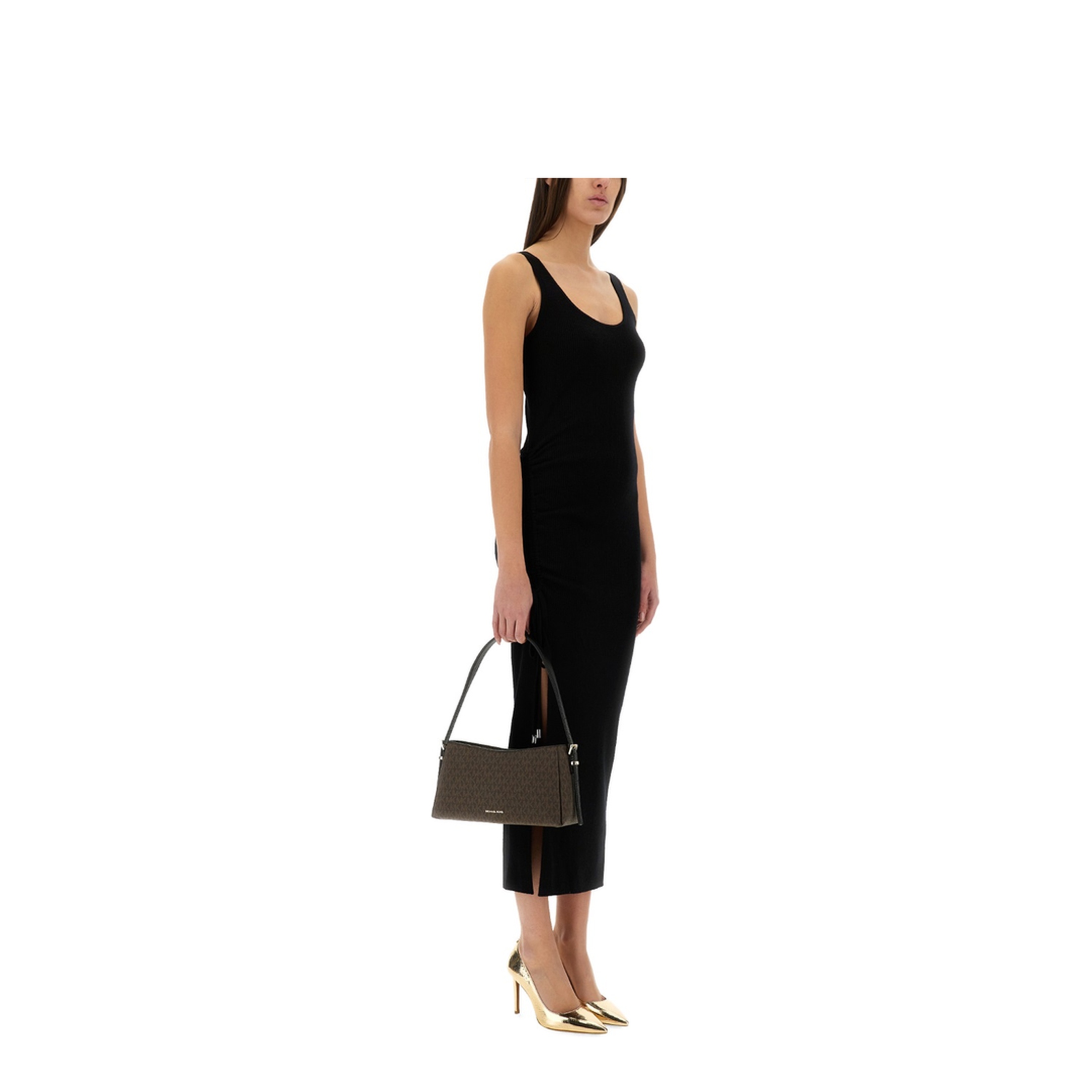 MAYFEYR - MICHAEL BY MICHAEL KORS - Stretch Wool Blend Camisole Dress - MR582UH4VR001BLACK