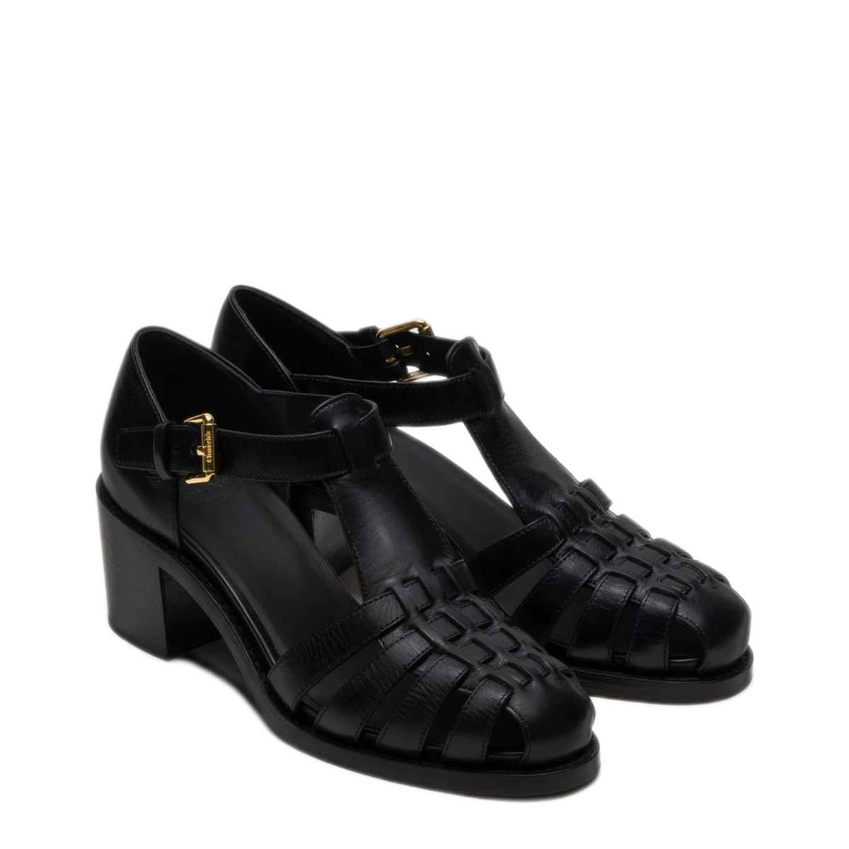 MAYFEYR - Church's - Black Leather Sandals - DX01303ZLGF0AAB