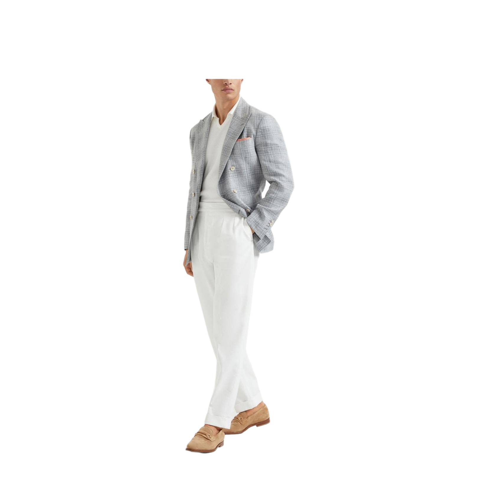 Suit-type Linen Jacket
