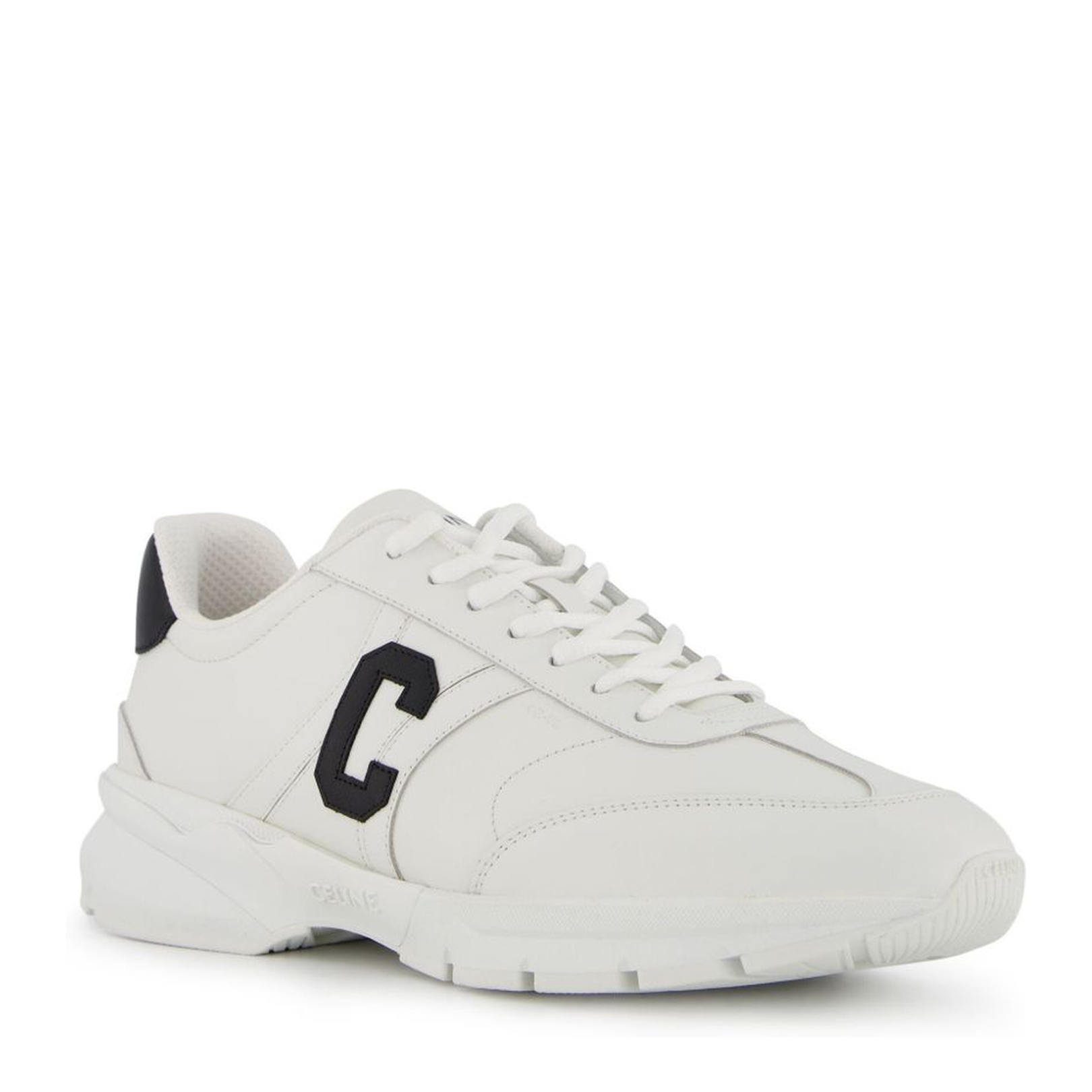 Runner CR-02 Low Lace-Up Sneaker in Calfskin