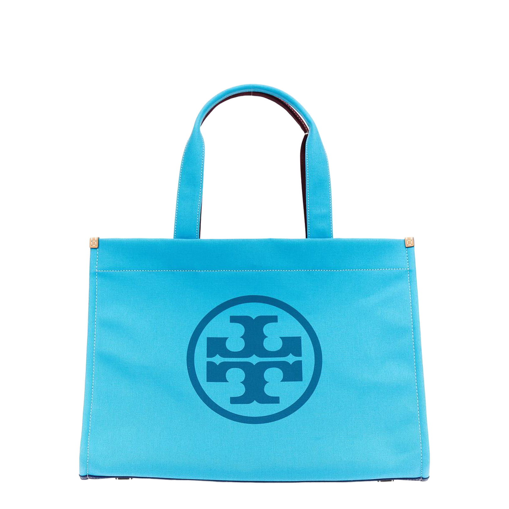 Ella Color-Block Canvas Shopping Bag