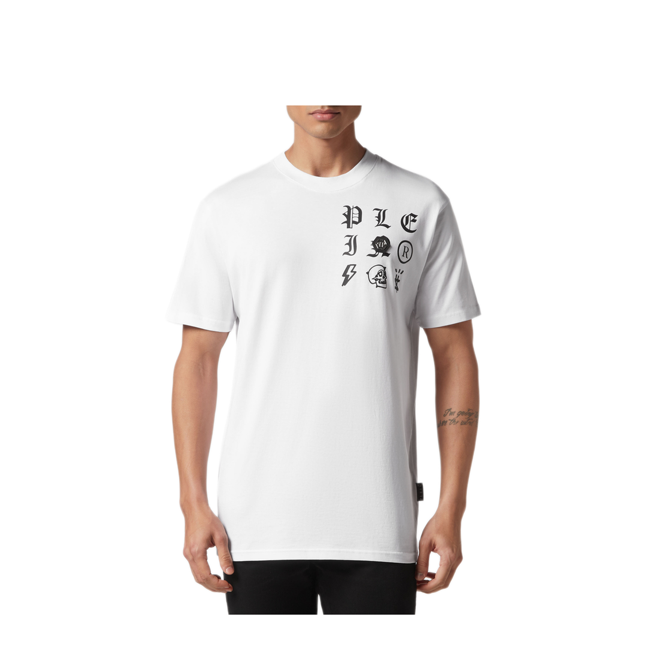 MAYFEYR - PHILIPP PLEIN - T Shirt - AACCMTK6632PJY002NWHITE