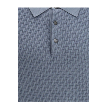 MAYFEYR - Brioni - T-Shirts And Polos Clear Blue - UMR20OPAK224500