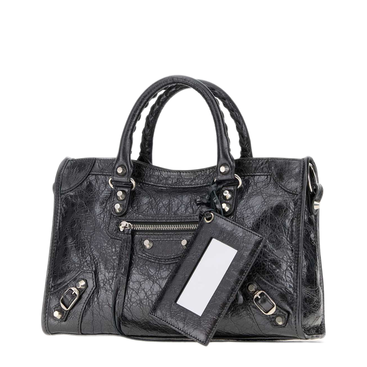 MAYFEYR - Balenciaga - Silver Leather Small Le City Bag - 8657622AB4V1314
