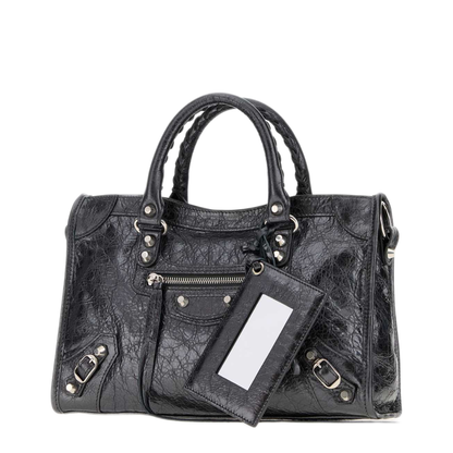 MAYFEYR - Balenciaga - Silver Leather Small Le City Bag - 8657622AB4V1314