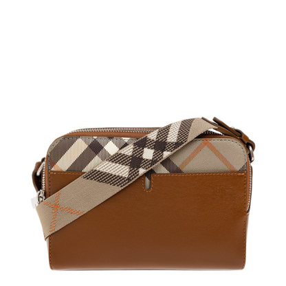 MAYFEYR - Burberry - Leather Mini Bag - 8127622B8630FINCHBROWNHAZEL