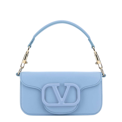 Small Locò Shoulder Bag Light Blue