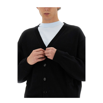 Cardigan with Embroidered Tiger Academy