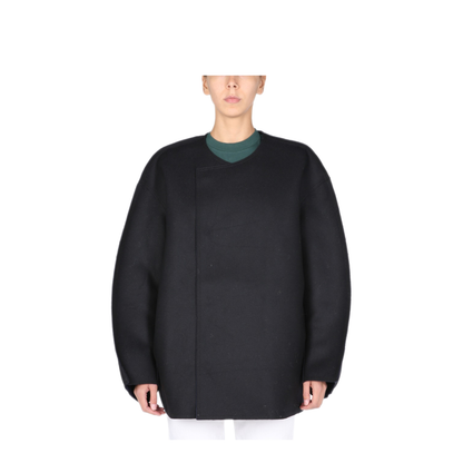 MAYFEYR - Sunnei - Loose Fit Coat - SNF1XC02APBLUE