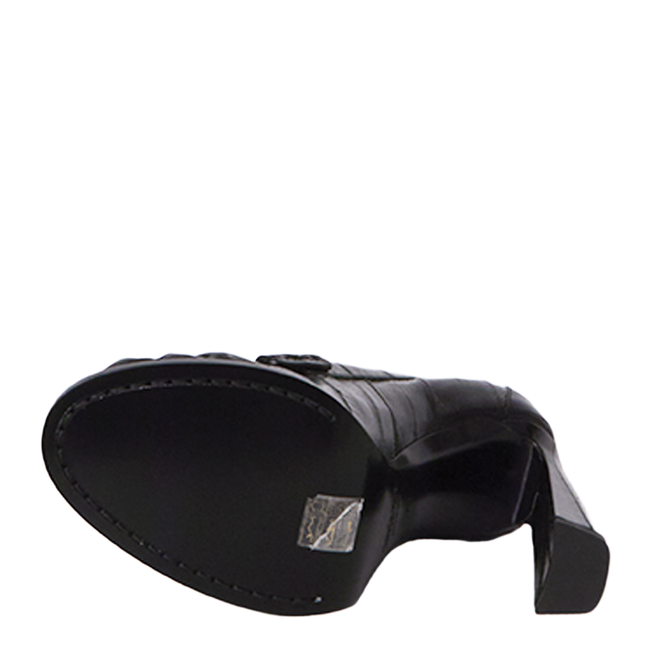 Loafer Pumps in Eel Skin