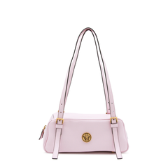 Emblème Nappa Leather Bowling Bag - Pink