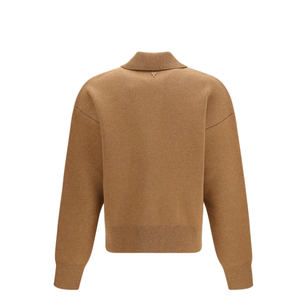 MAYFEYR - Ami Paris - Wool Shirt Collar Cardigan - HKC923KN0192280