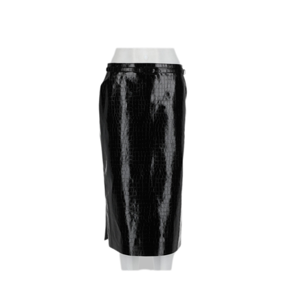 Calf Leather Skirt
