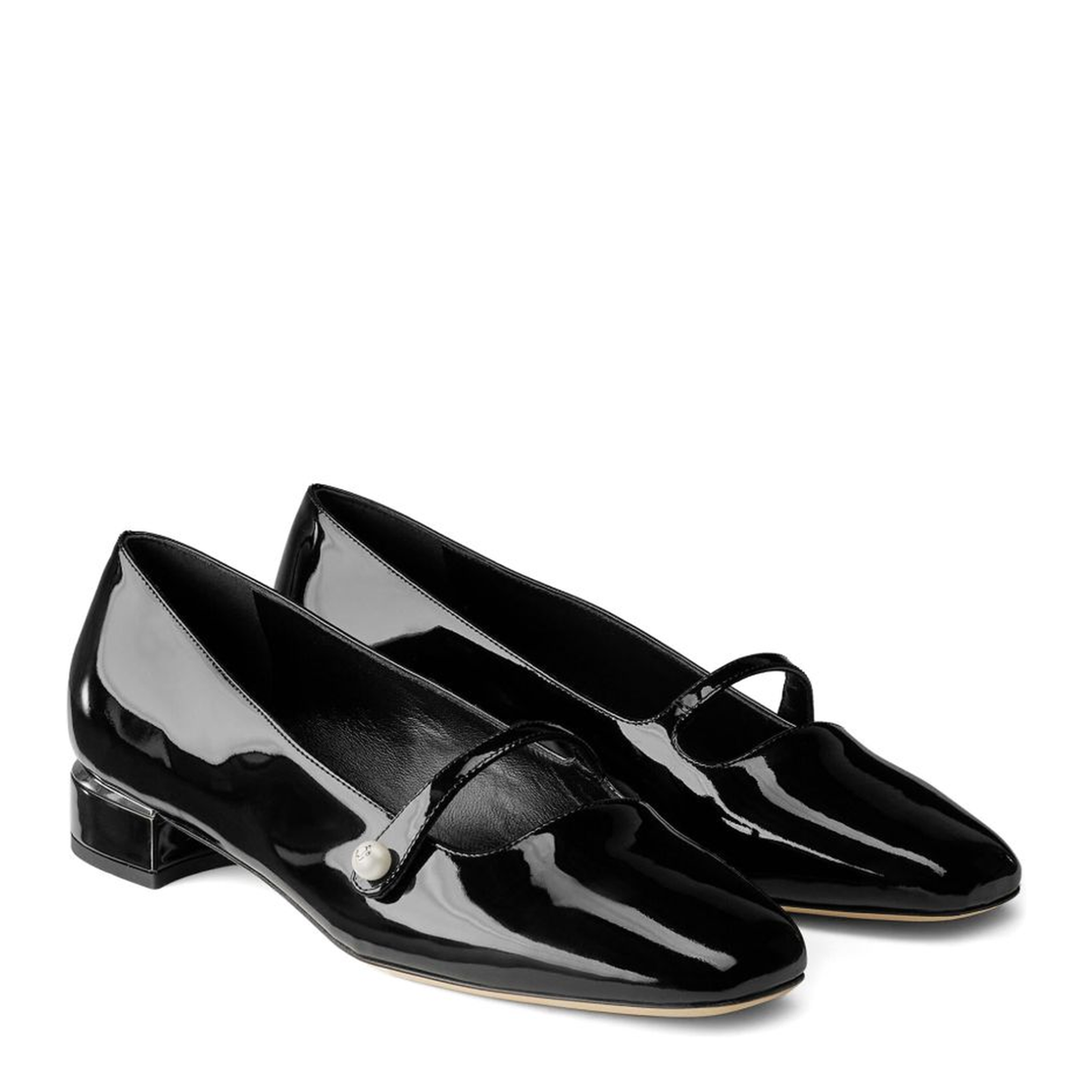 MAYFEYR - Jimmy Choo - Flat Shoes Black - ELISABALLERINAPATBLACK